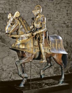 Medieval warhorse