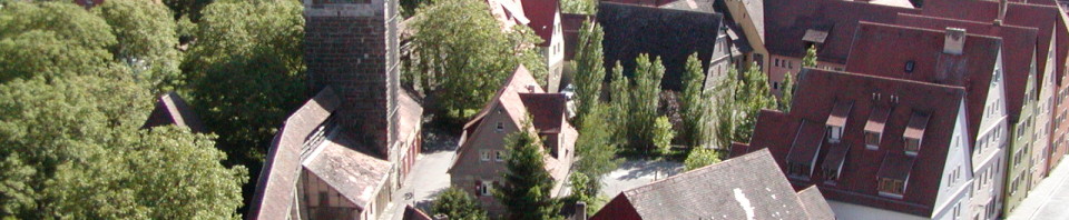 Rothenburg Walled Medieval German Town